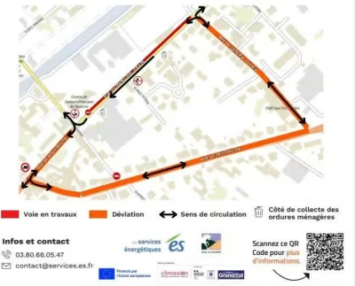 Travaux D6, Saverne, Rue du Maréchal Joffre.